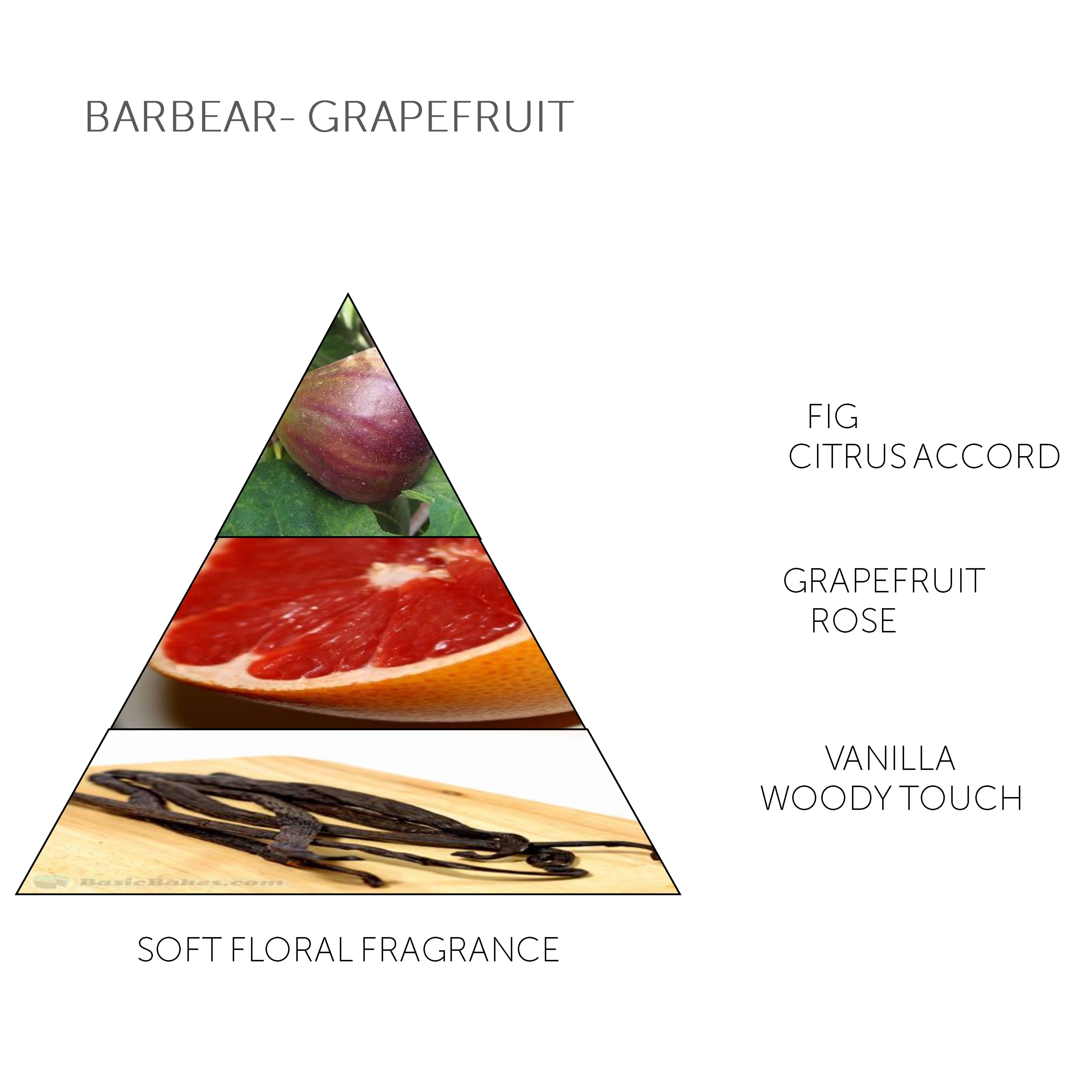 Soap Bar Barbear - Grapefruit Fig