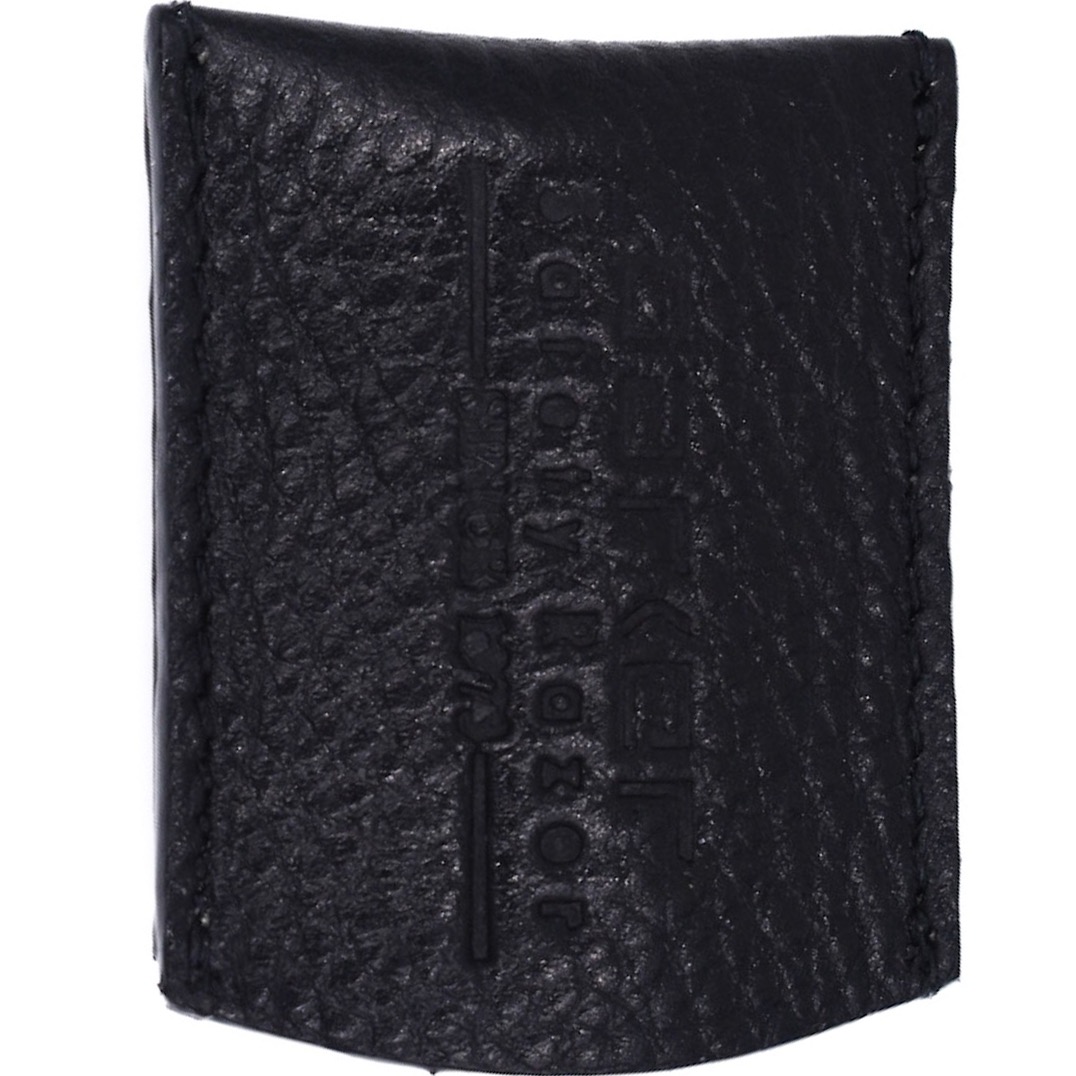 Razor Cover in zwart leder