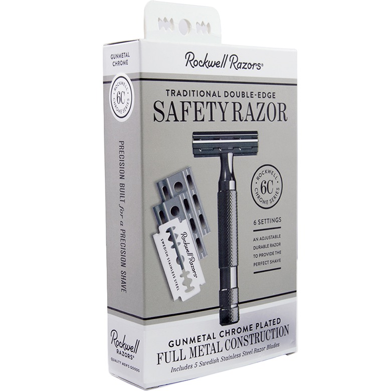 Safety Razor 6C - gun metal