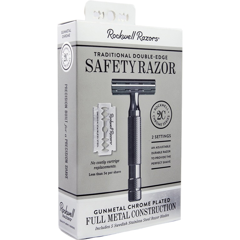 Safety Razor 2C - gun metal