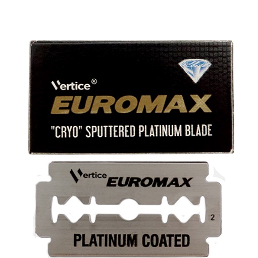 Double edge blades Cryo Sputtered Platinum 