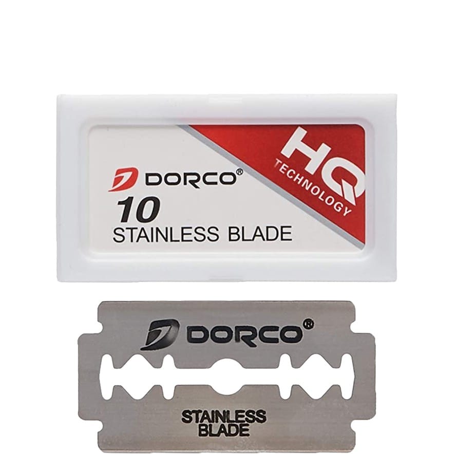 Dorco Double Edge Blades Stainless Platinum Coated