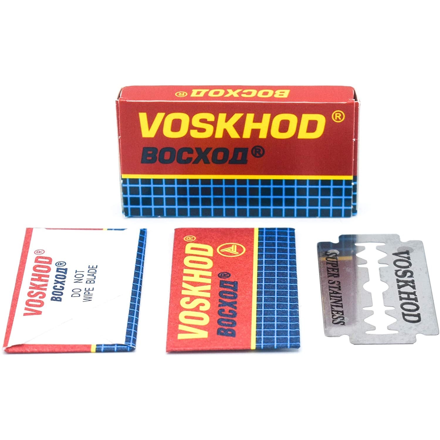 Box - Voskhod Double Edge Blades Teflon Coated